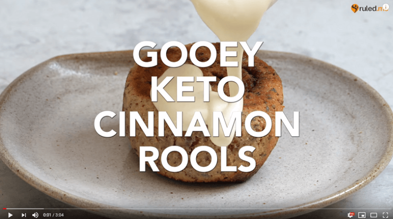 Gooey Keto Cinnamon Rolls Recipe